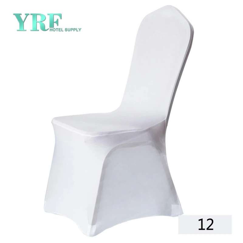 Guangzhou Foshan Original Factory Stretch Polyester Chair Cover Template Tie Backs for Yrf