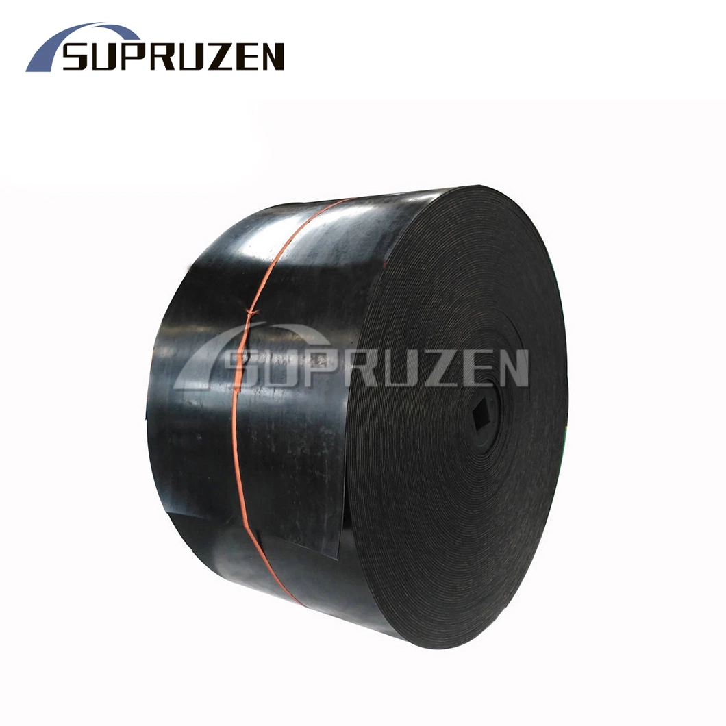 Sunmu Industry Steel Cord Rubber Conveyor Belt China Suppliers 0.4kw - 22kw Power Durable Rubber Conveyor Belt Used for Vertical Rubber Belt Conveyor