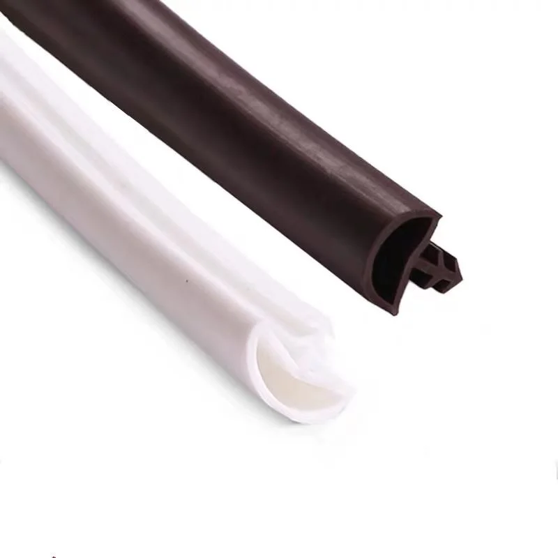 Silicone Pile Weather Stripping Weatherproof Door Window Frame Seal Strip