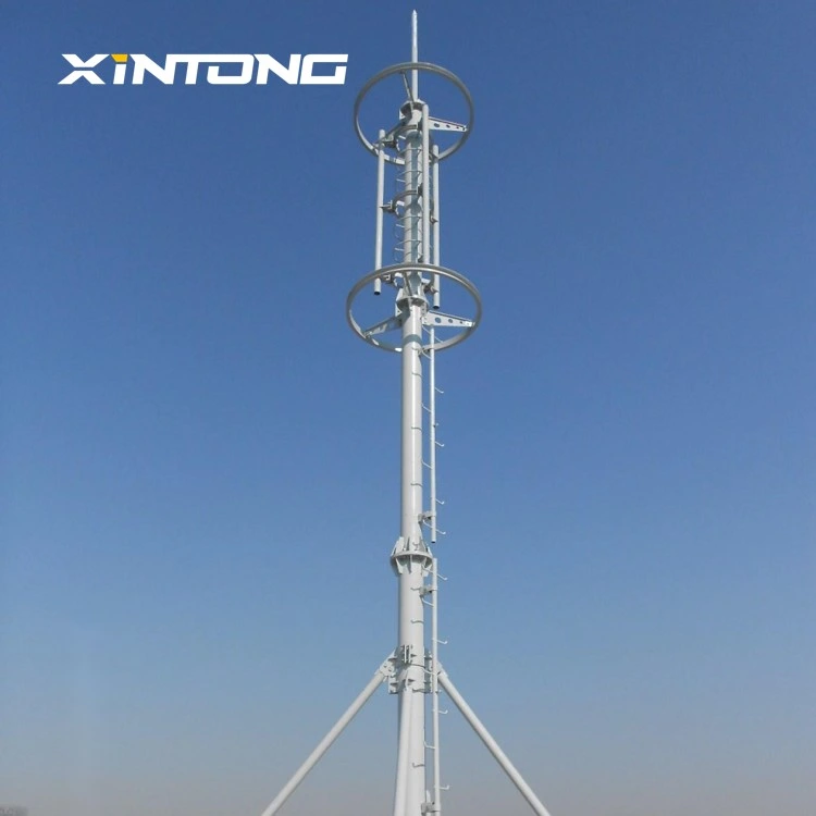 20m de altura de la torre de comunicaciones móviles de la antena telescópica de alto