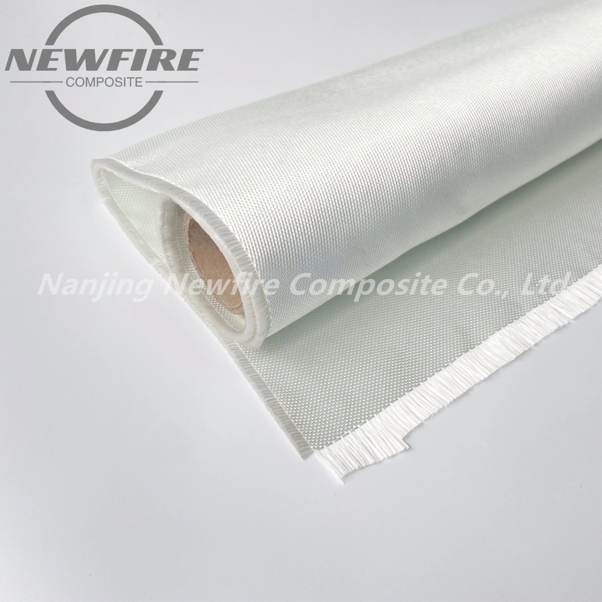 High Tensile Strength 0.6mm Heat Insulation Fiberglass Fabric Asbestos Free Flame Retardant Abrasive Resistance Cloth