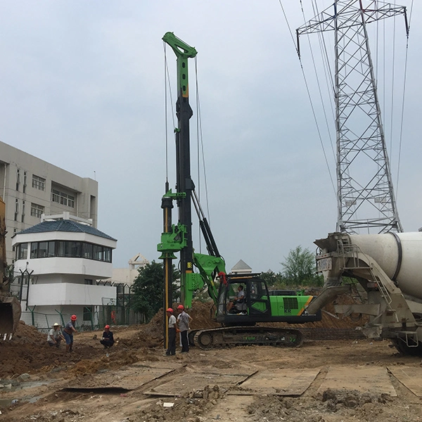 El tornillo Tysim Pile Driver, Boring Machine, Máquina de pila, Max 1000mm de diámetro de perforación kr60c utiliza equipos de perforación rotativa montón de cavidad de la conducción de la máquina