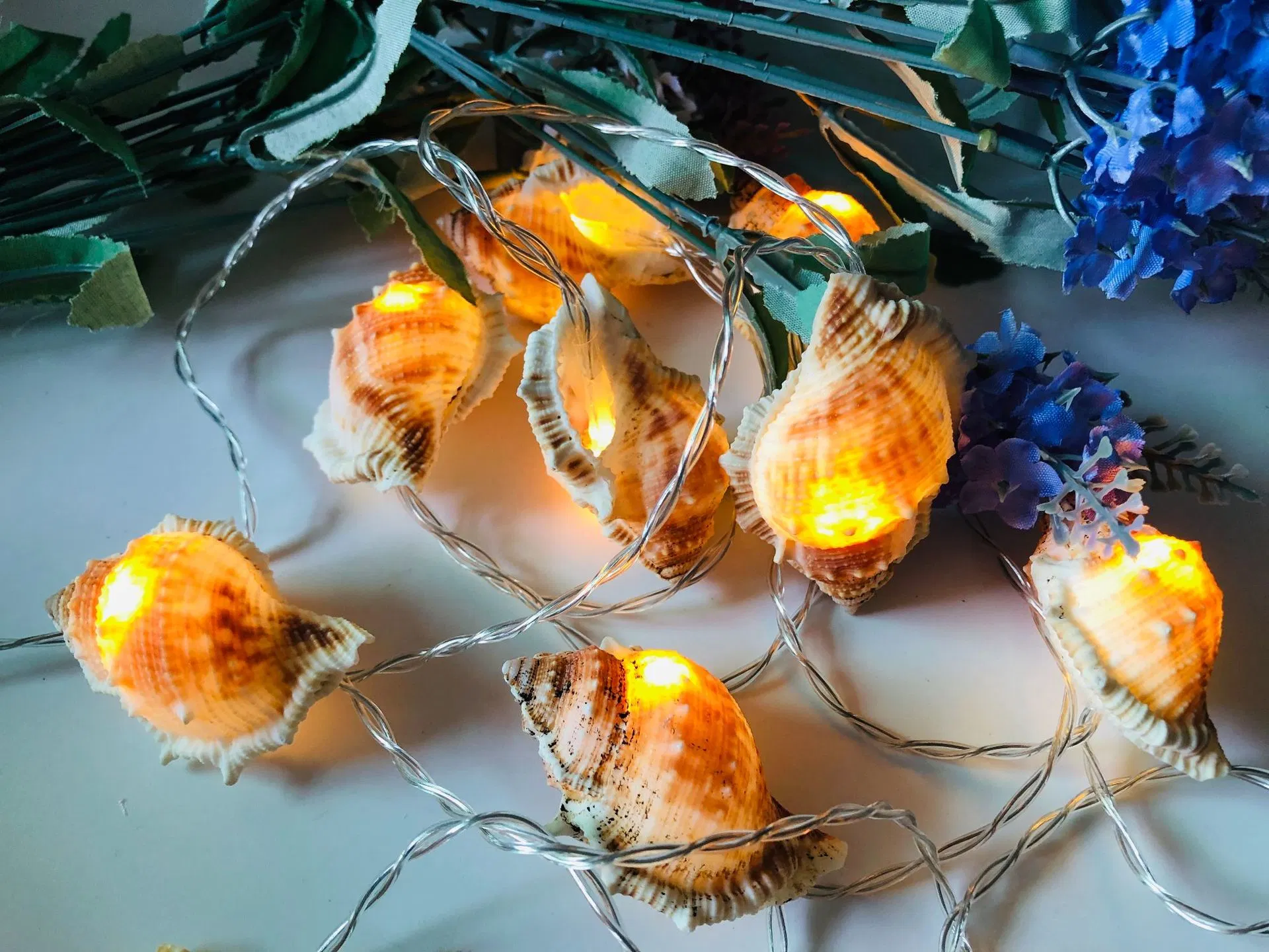 Свадьбу волшебная Рождество освещения для использования вне помещений теплый белый декор дерево LED String лампы,