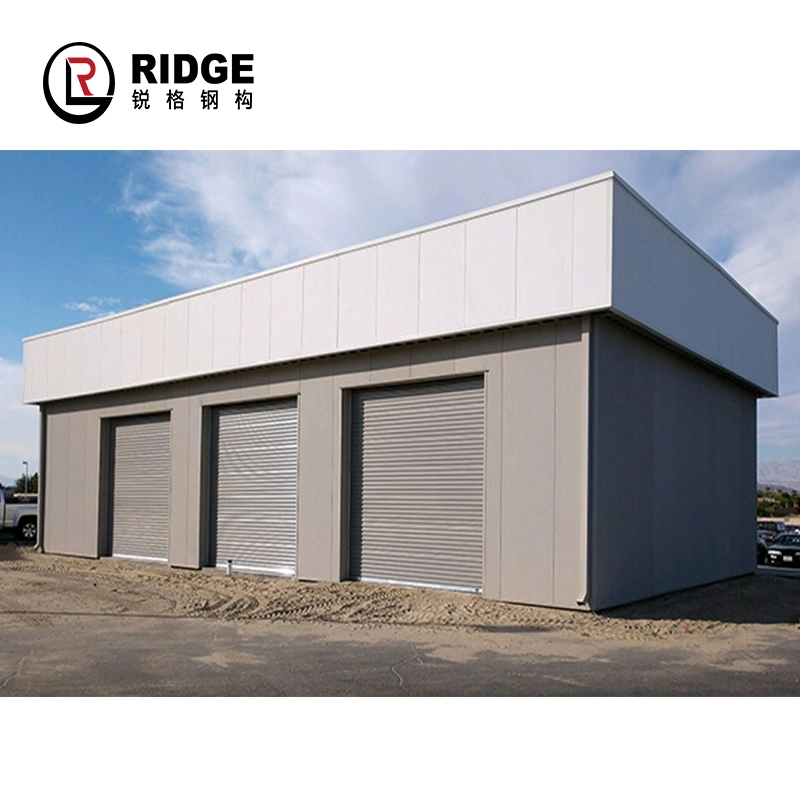 Steel Shed Prefab Modular House with Light Steel Frame H Beam