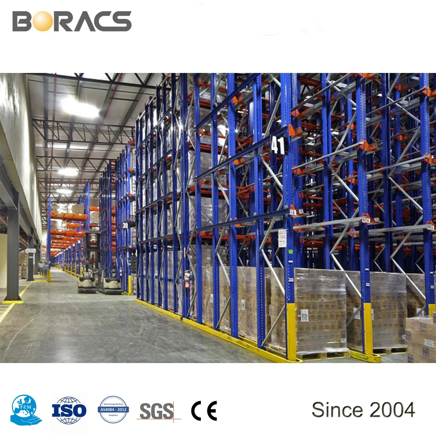 Industrial Racking Used Hot Sell Cold Warehouse Drive-in Rack Pallet Storage Racking System