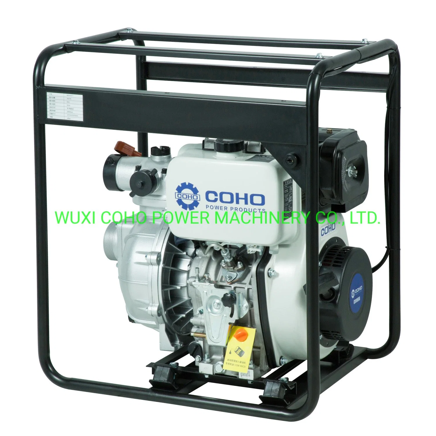 3 Inch Diesel Engine Water Pump with Small Fuel Tank