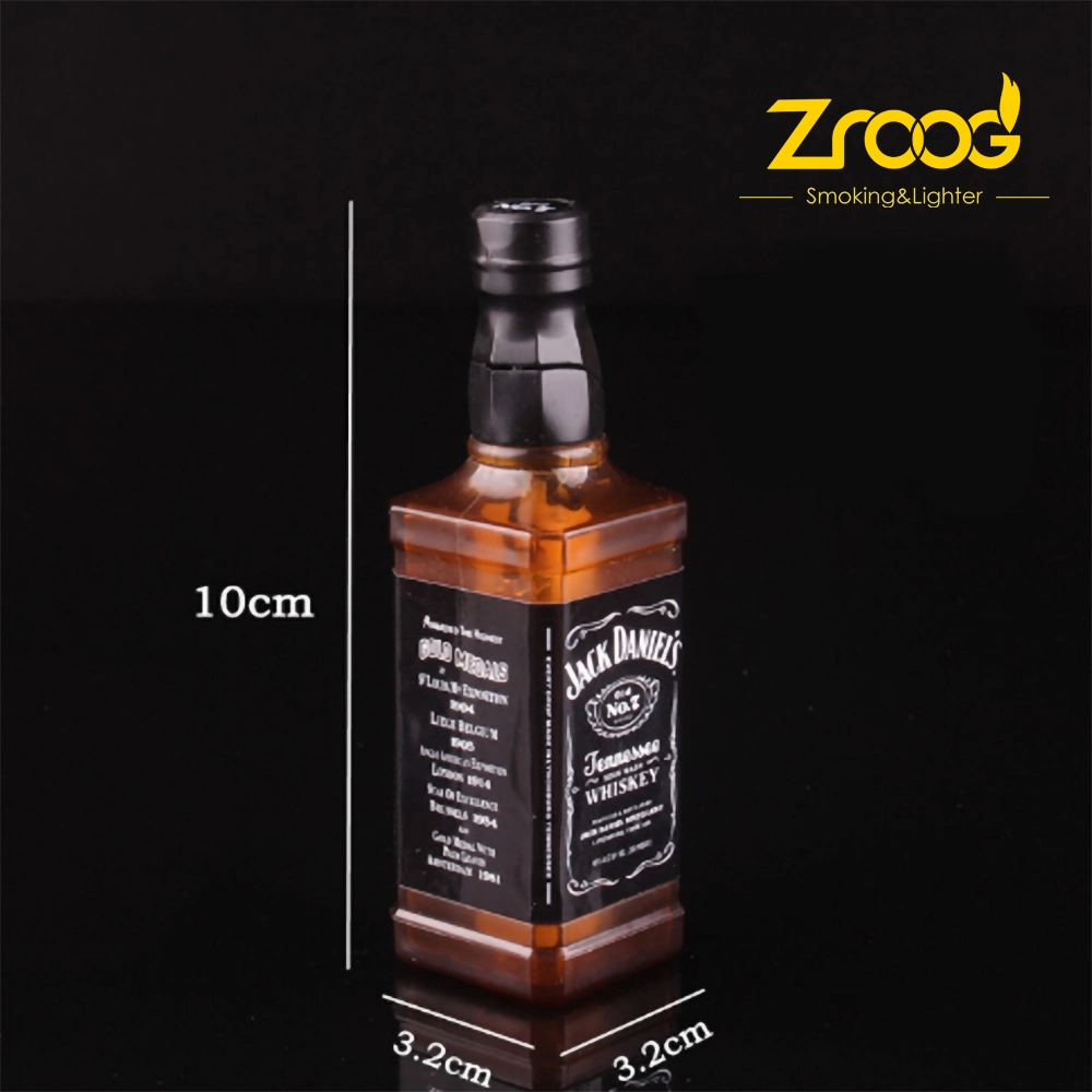 Zroog Butane Jet Gas leves Whiskey vinho garrafa Tocha leve Dispositivos mais leves para homem