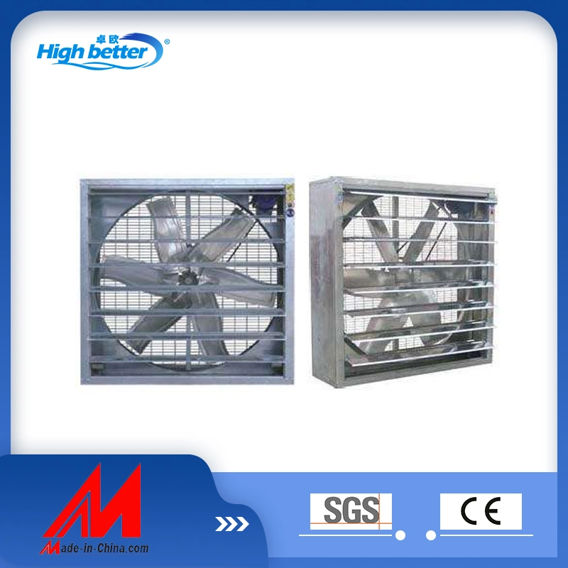 Ventilation Fan Exhaust Fan Suitable for Greenhouses or Poultry Houses or Workshops Stainless Steel DC Exhaust Fan