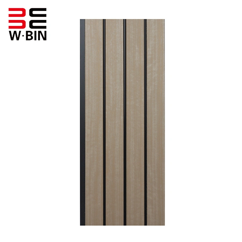 2023 Other Wallpaper/Wall Panel PS WPC PVC Decor Material 12cm 16cm Charcoal Louver