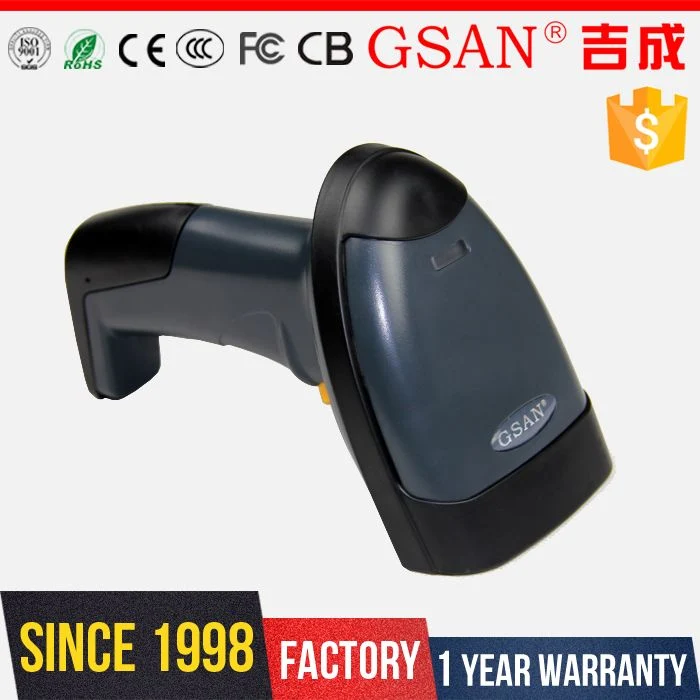 Wireless 1d Supermarket Laser Barcode Scanner