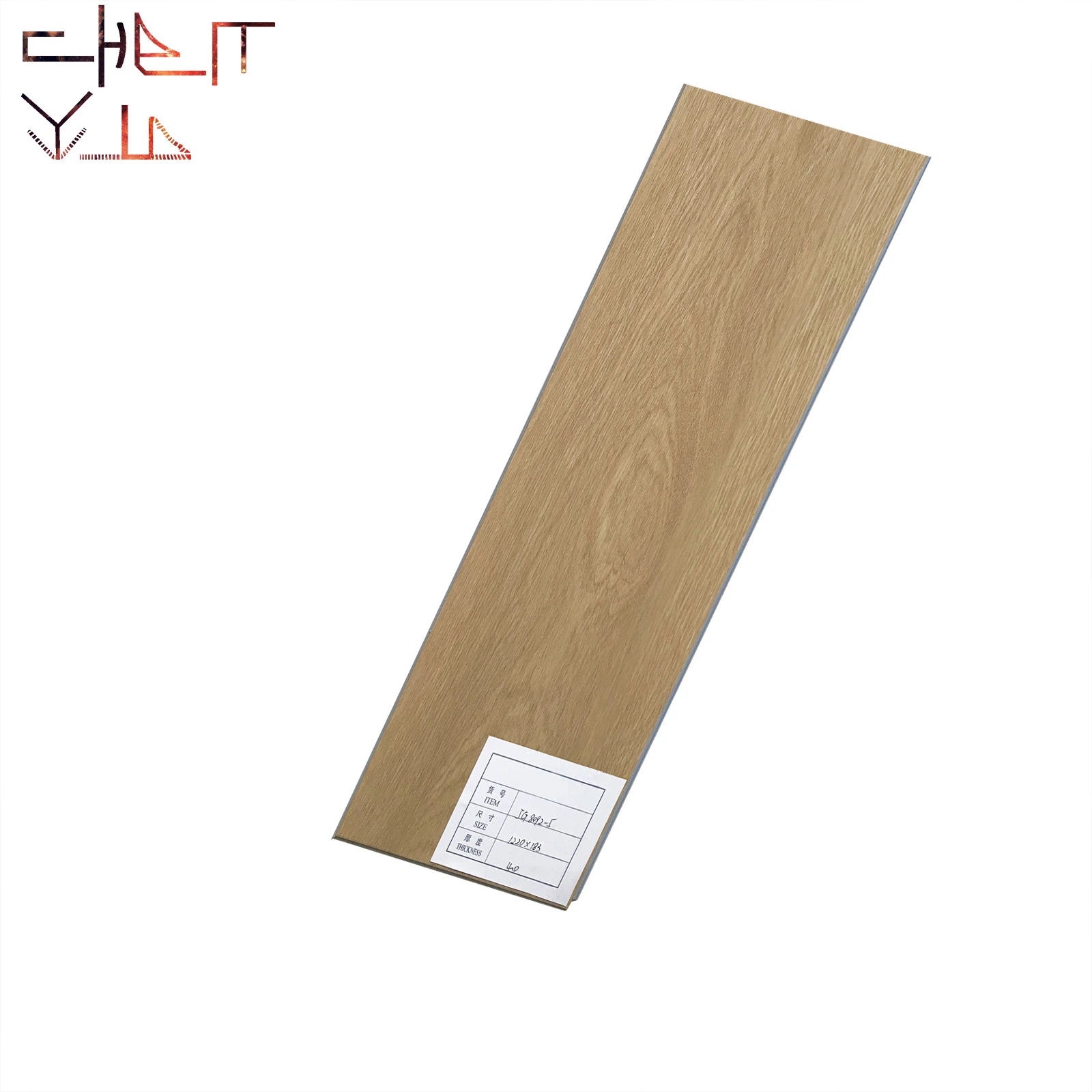 Plywood Wood Grain Wear-Resistant PVC Spc WPC Vinyl Click Flooring