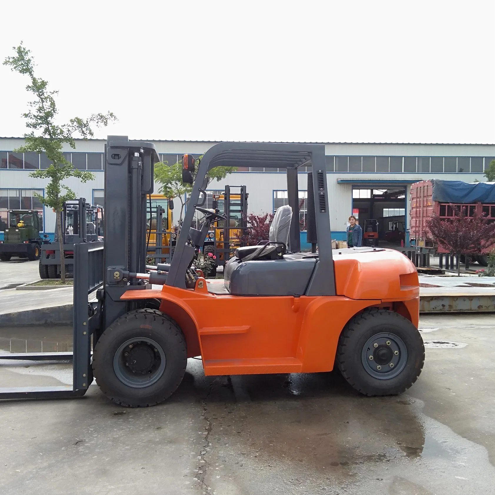 China Brand High quality/High cost performance 5.0ton 3m 4m 5m 6m Diesel Forklift Truck