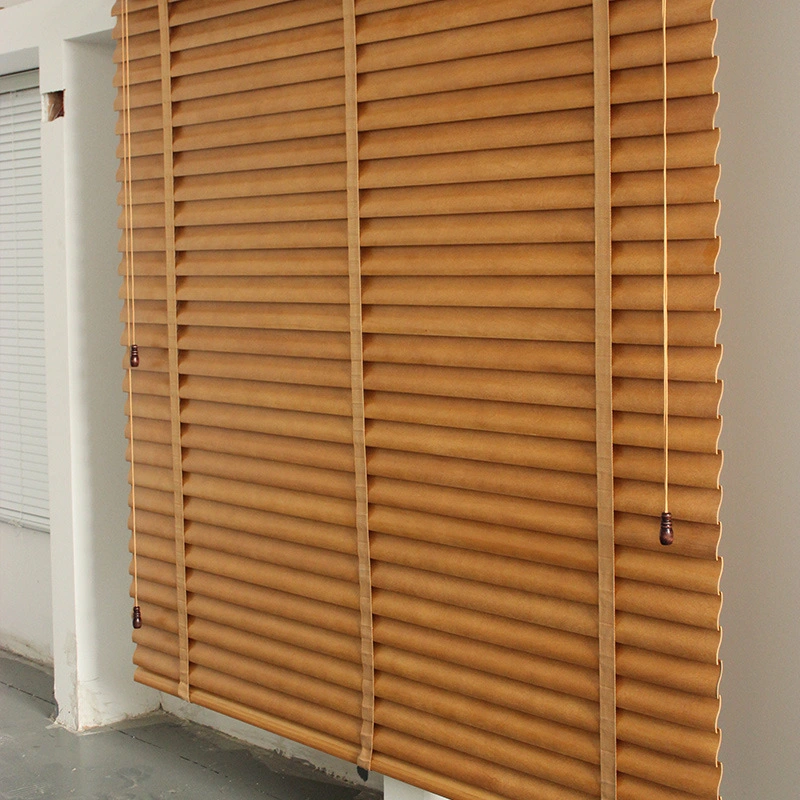 High quality/High cost performance Paulownia Wood Integrated Slats Vertical Wooden Blinds Curtains Shutters Shades