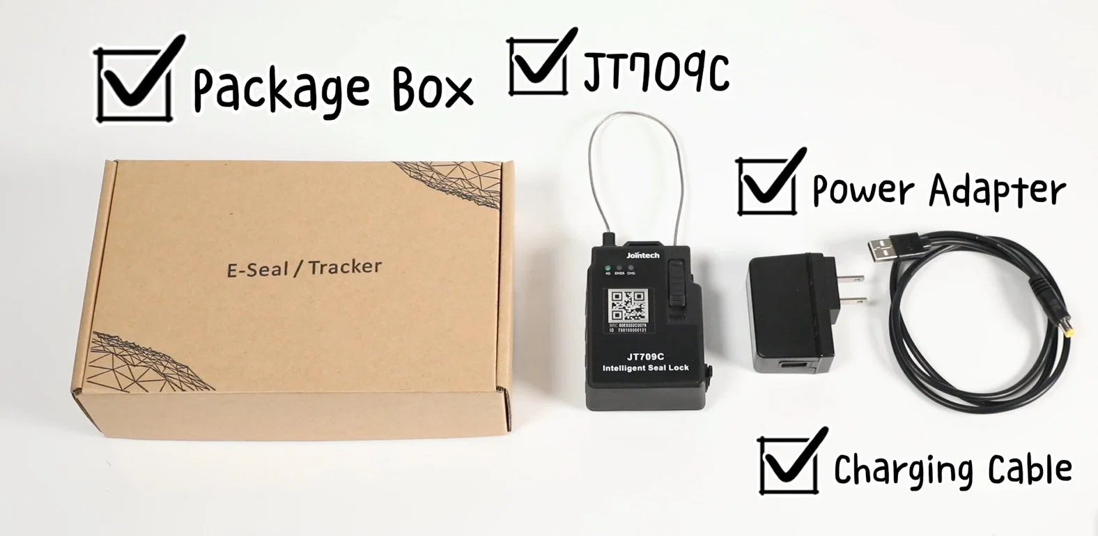 Jt709c Jointech Seal Lock Tracker para seguridad de la carga de contenedores