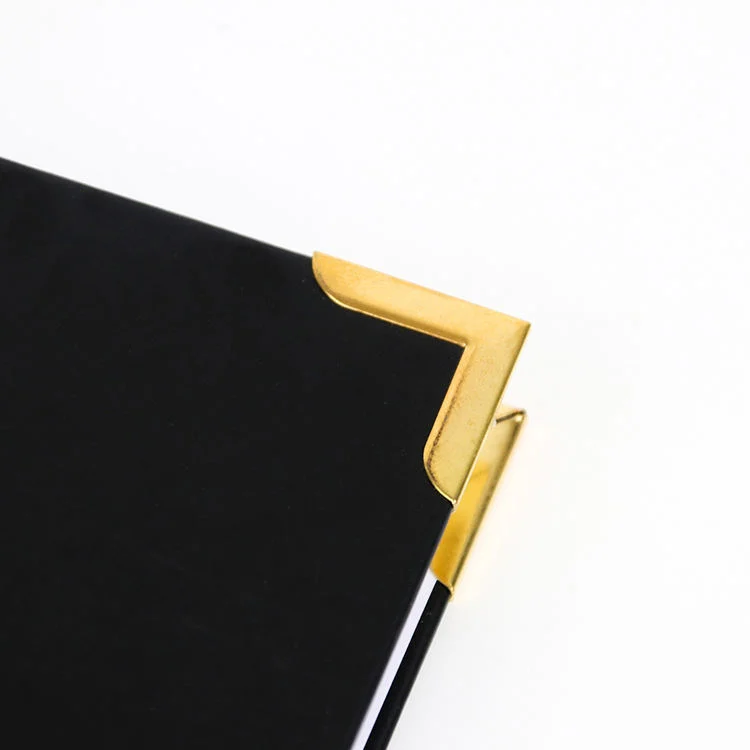 Hot Selling Black Classic Hard Case Hardcover Notebook Spiral Binding Notebook