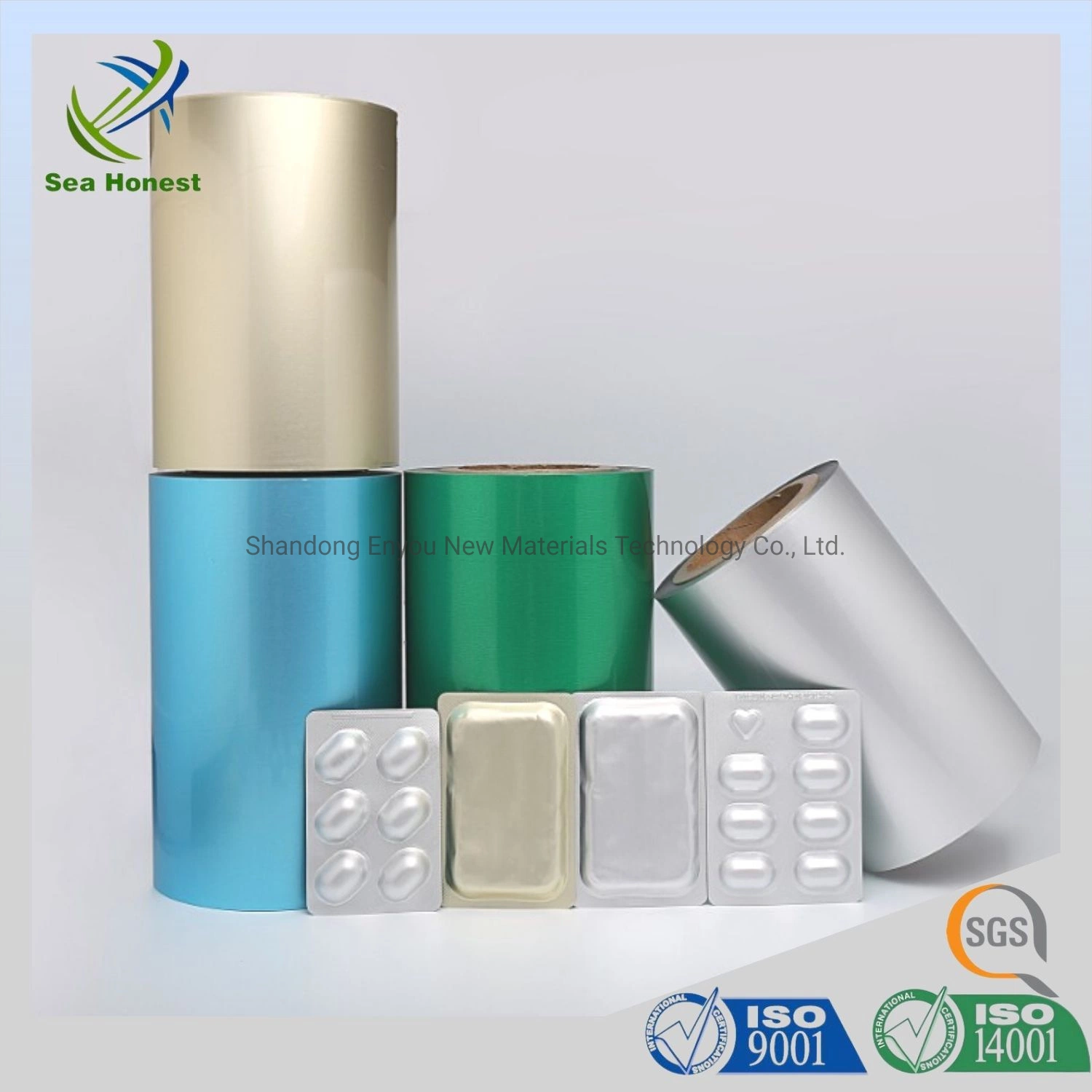 Opa/Al/PVC Cold Forming Alu Foil for Tablets Blister Packaging