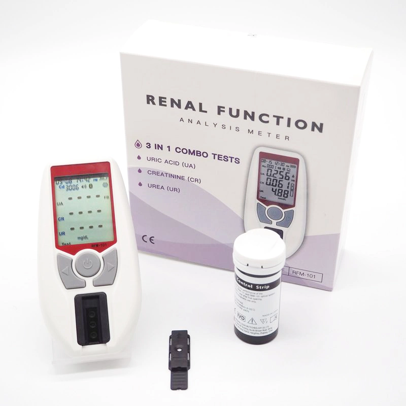 Renal Function Meter Uric Acid Creatinine Urea Testing Device