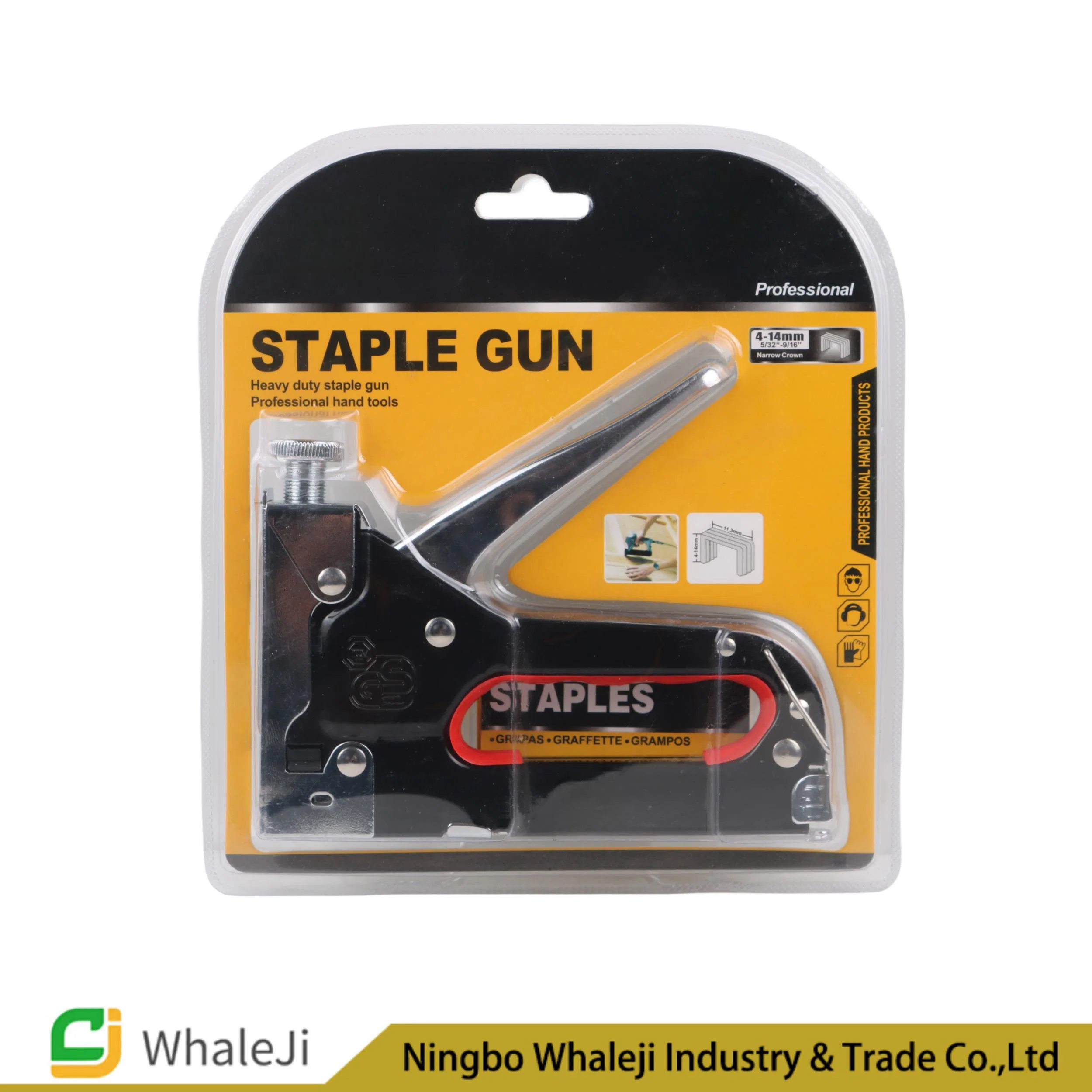 Factory Direct Price Advertising Fixation Air Stapler Nail GS Staple Gun for Wood