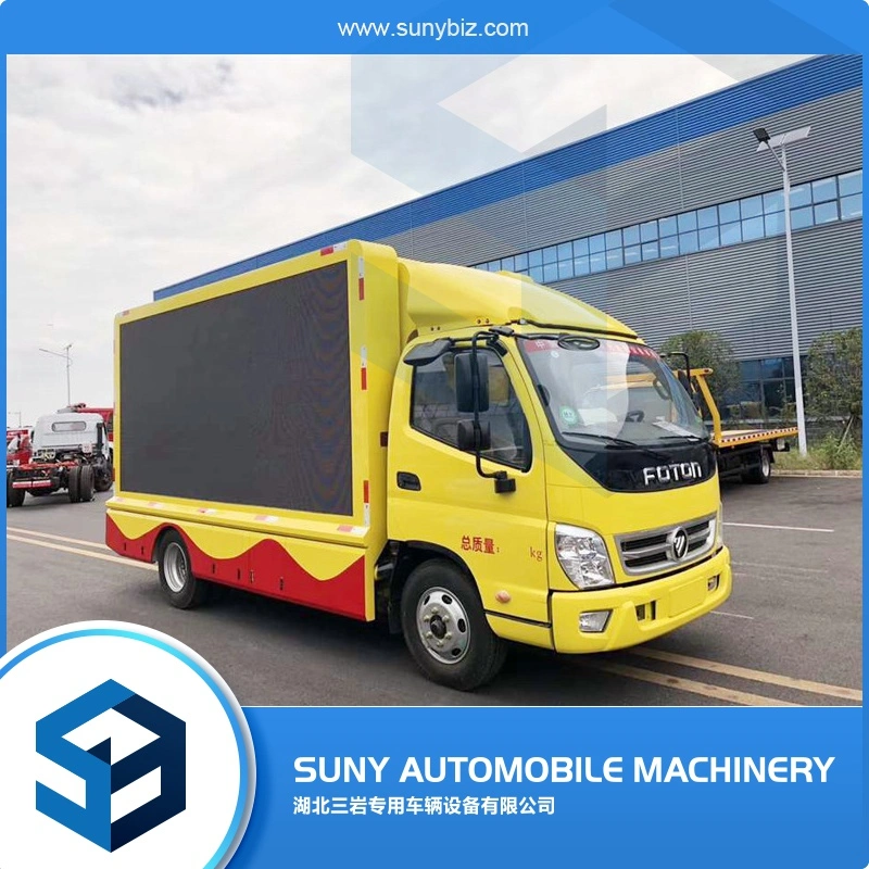 China Supplier Tanzania Used Full Color P6 Outdoor Mobile LED Video Truck/Car/Sightseeing Car Van Advertising Display Moving LED Display