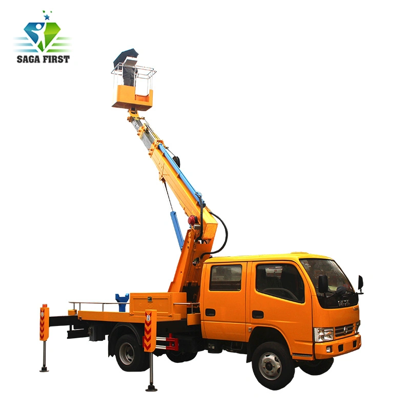 CE ISO Hydraulic Truck Mounted Aerial Tower Boom Lift