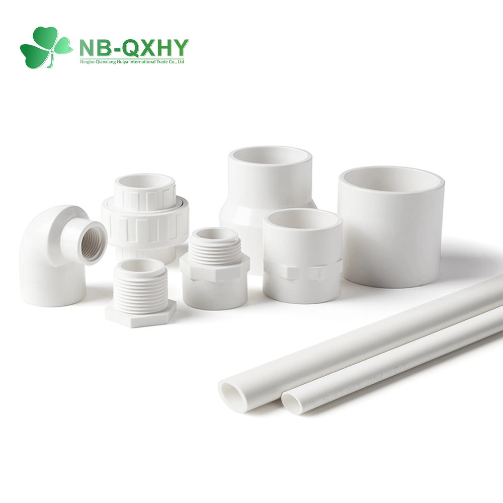 Sch40 Pipe Fittings ASTM Standard Plastic Elbow Ios9001 UPVC PVC Pipe Fitting