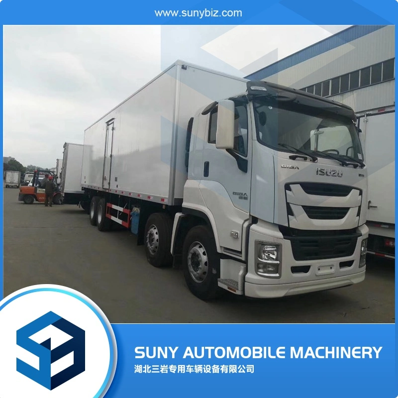 China Heavy 8X4 Euro 5 I Suzu Refrigerated Truck for Sale in Philippines