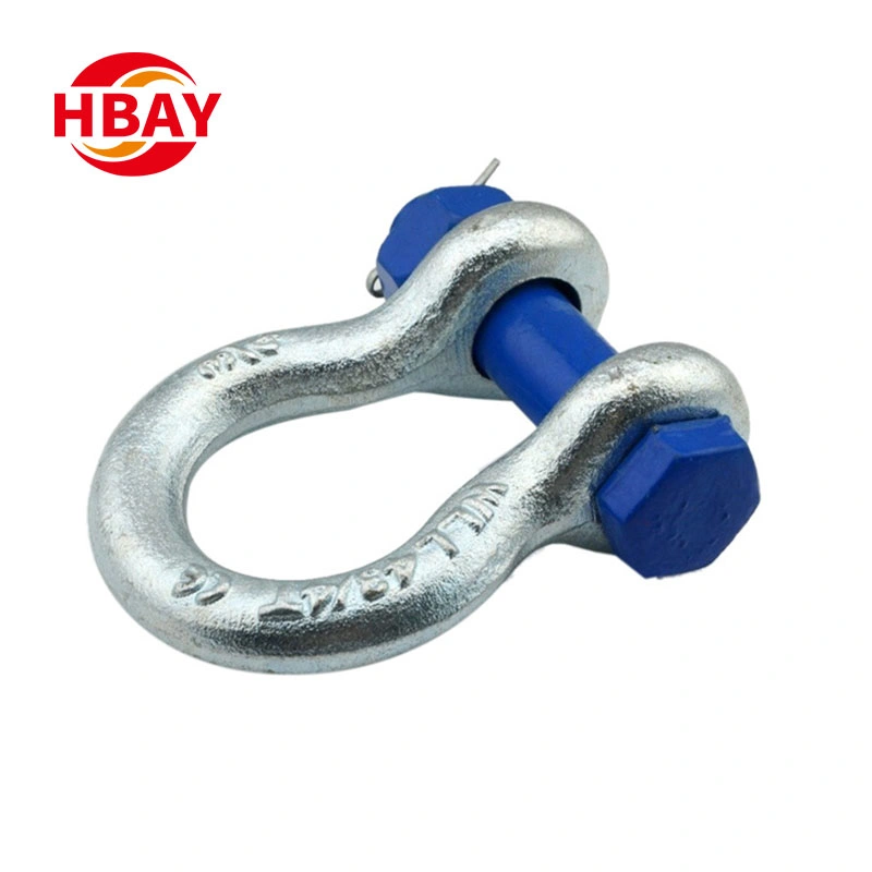 New Trend Customized Quenched G209 Bow Shackle 6.5t for with Big Discount