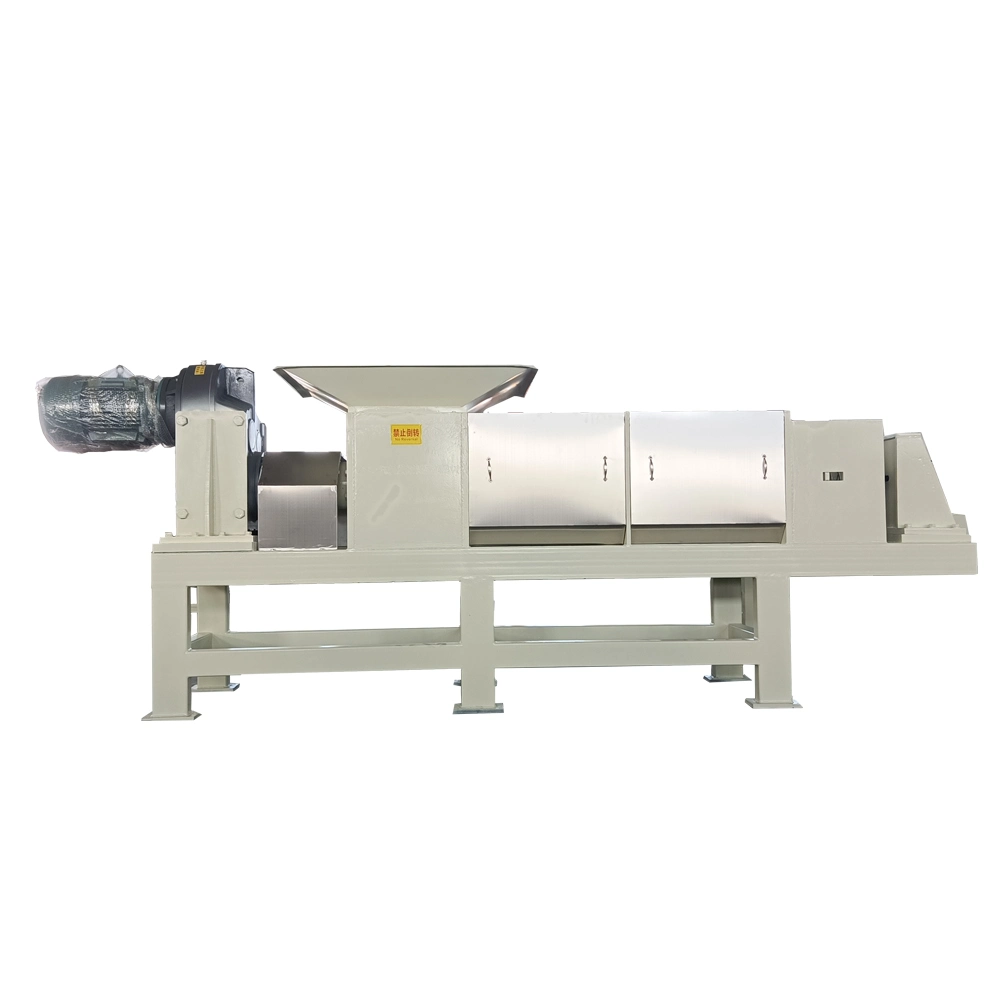 Kitchen Garbage Vegetable Waste Screw Press Dewatering Machinescrew Press Sludge Dewatering Machine