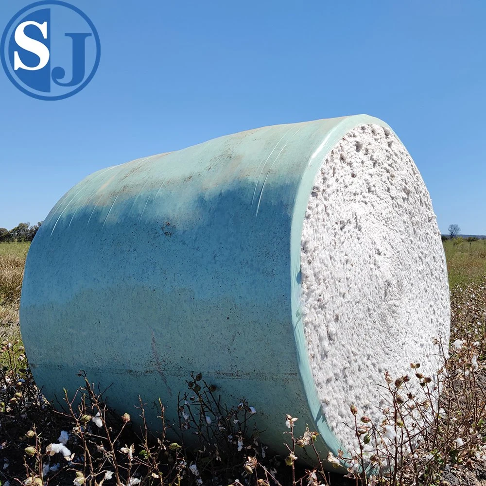 China Großhandel Hohe Dichte Super Breite Baumwolle Verpackung Bale Silage Folie Einwickeln