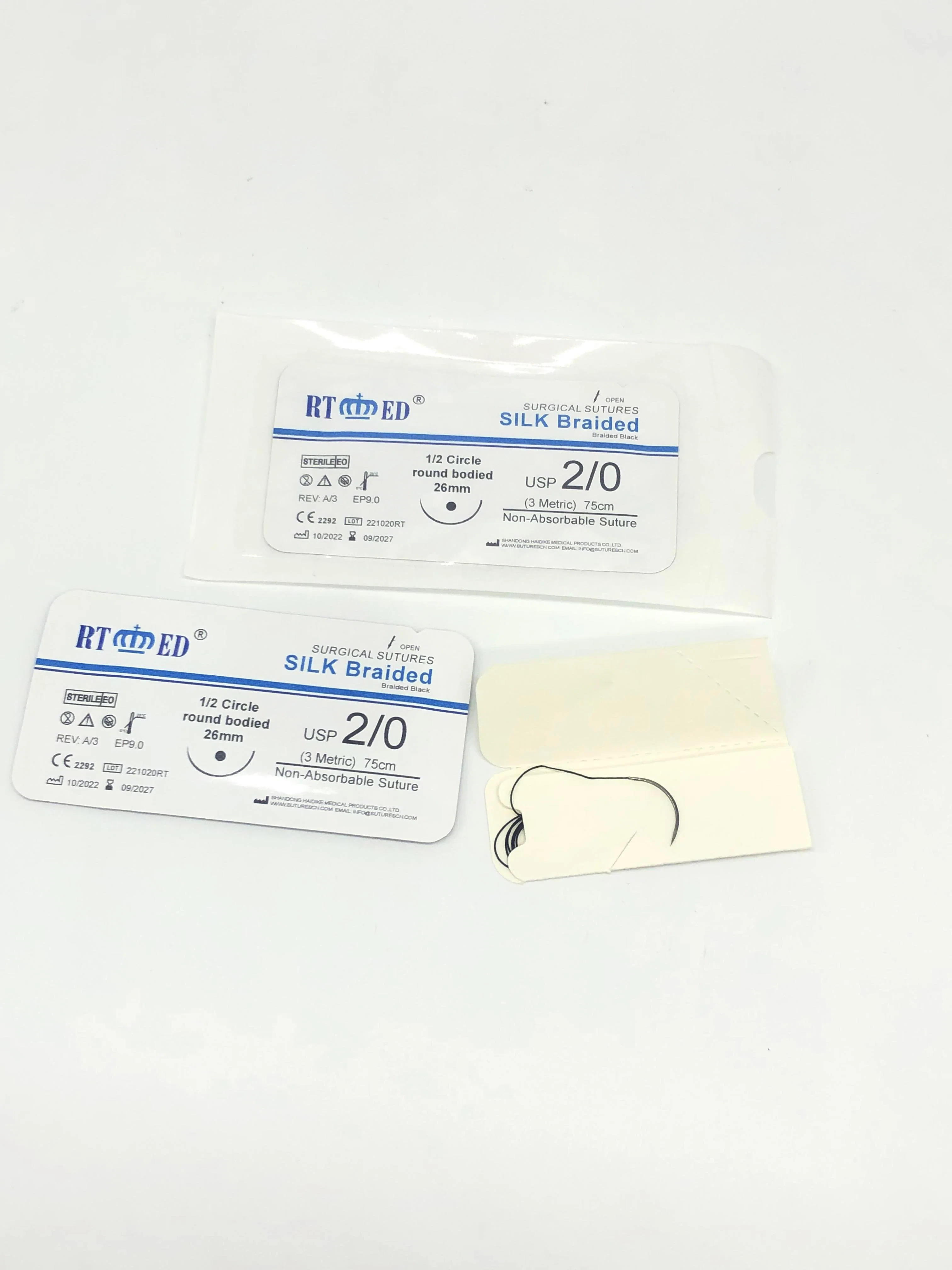 High Quality Non-Absorbable Cassette Surgical Suture