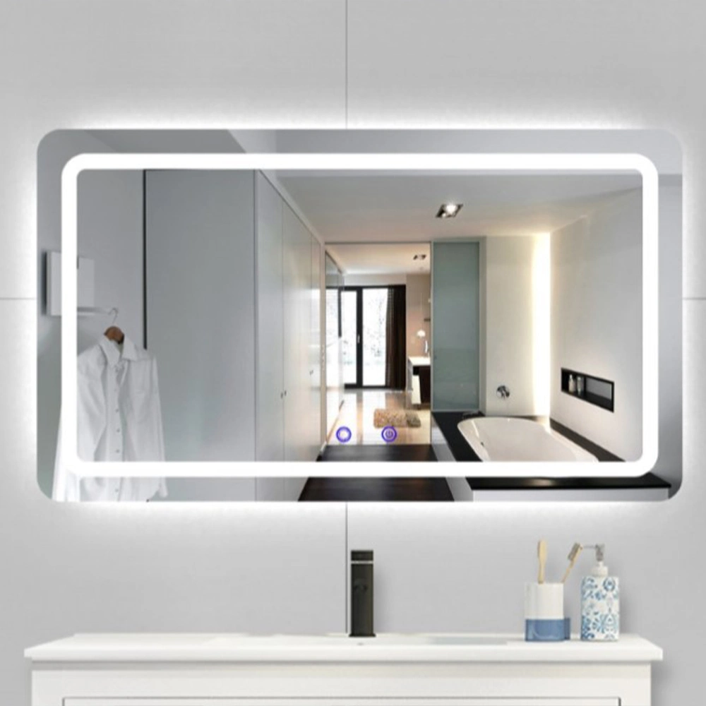 High quality/High cost performance Modern Home Frameless Round Backlit LED Lighted Bathroom