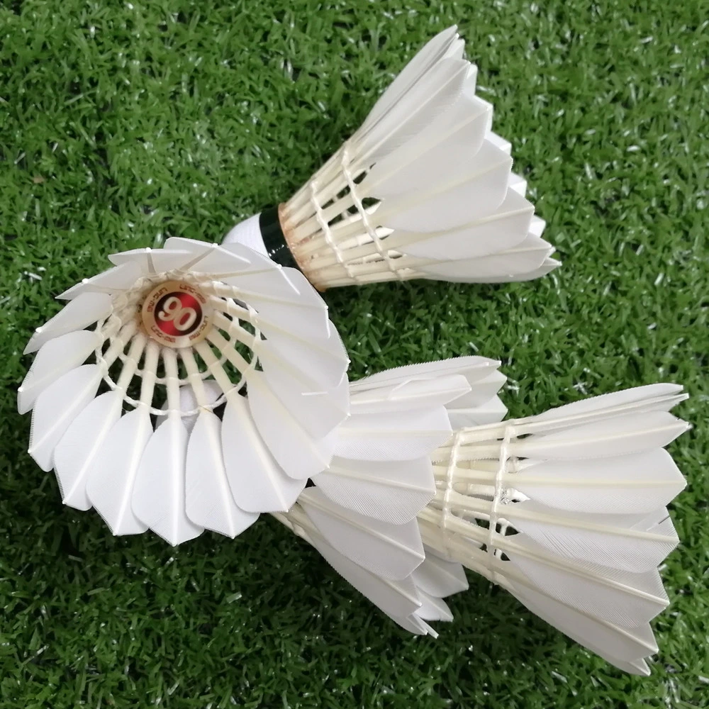 Hot Sale Goose Feather Badminton Shuttle in Lingmei Brand