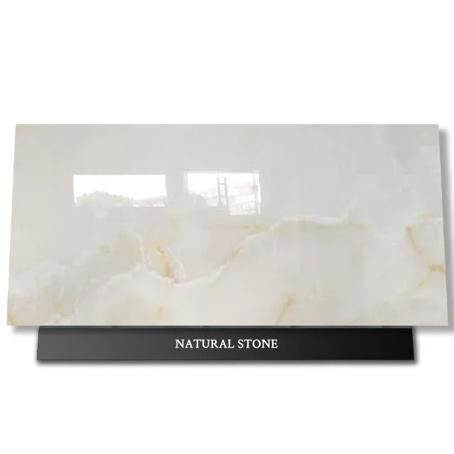 Beauty Gold Silk White Jade Marble of Natural Stone Kitchen Stone Top Countertop Design