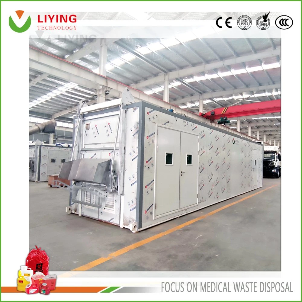 Hot-Sell Hazardous Medical Waste Microwave Harmless Disposal Equipment Hazardous Waste Management Machine