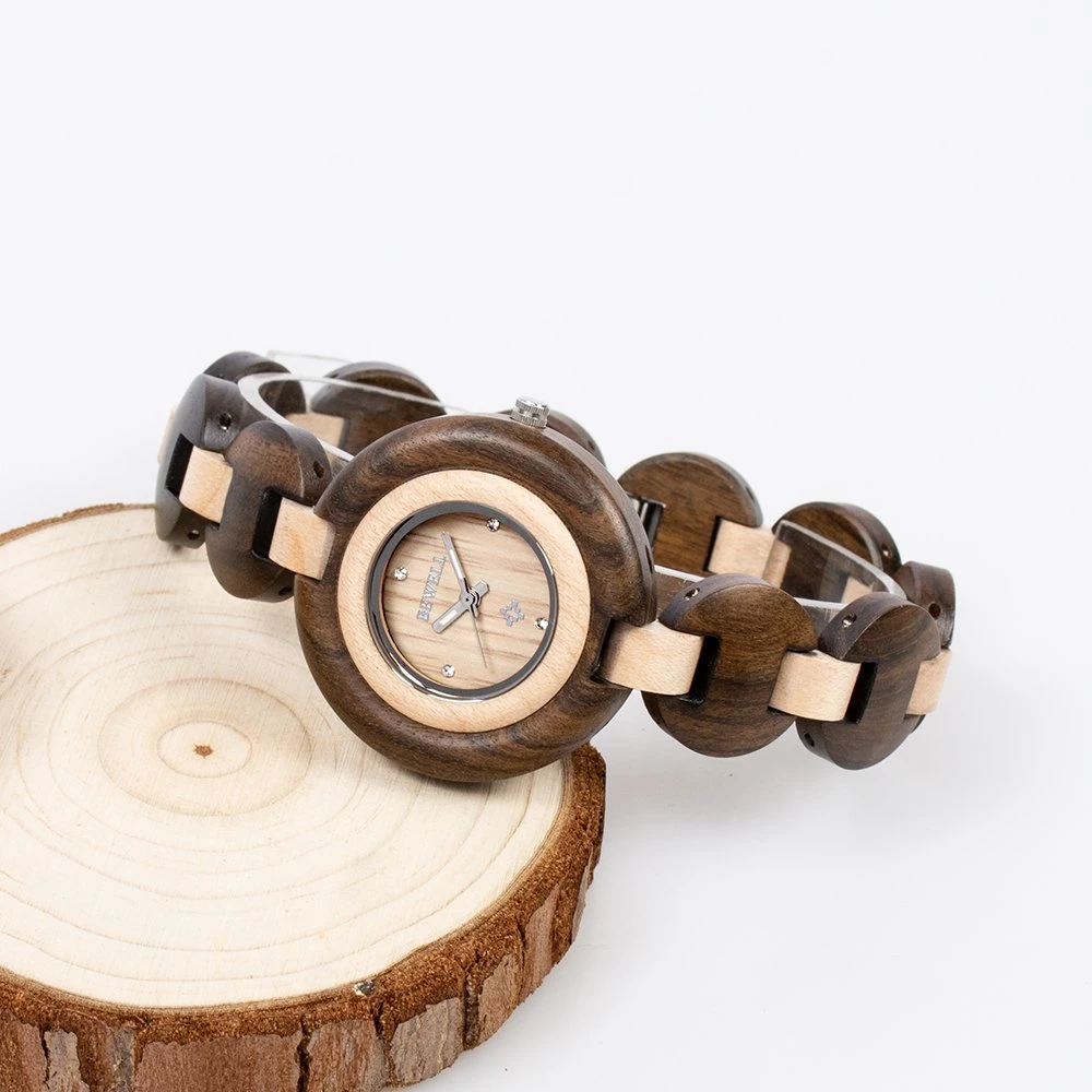 Gshock Design Wooden Female Watch Fashion Quarzt Women Watch