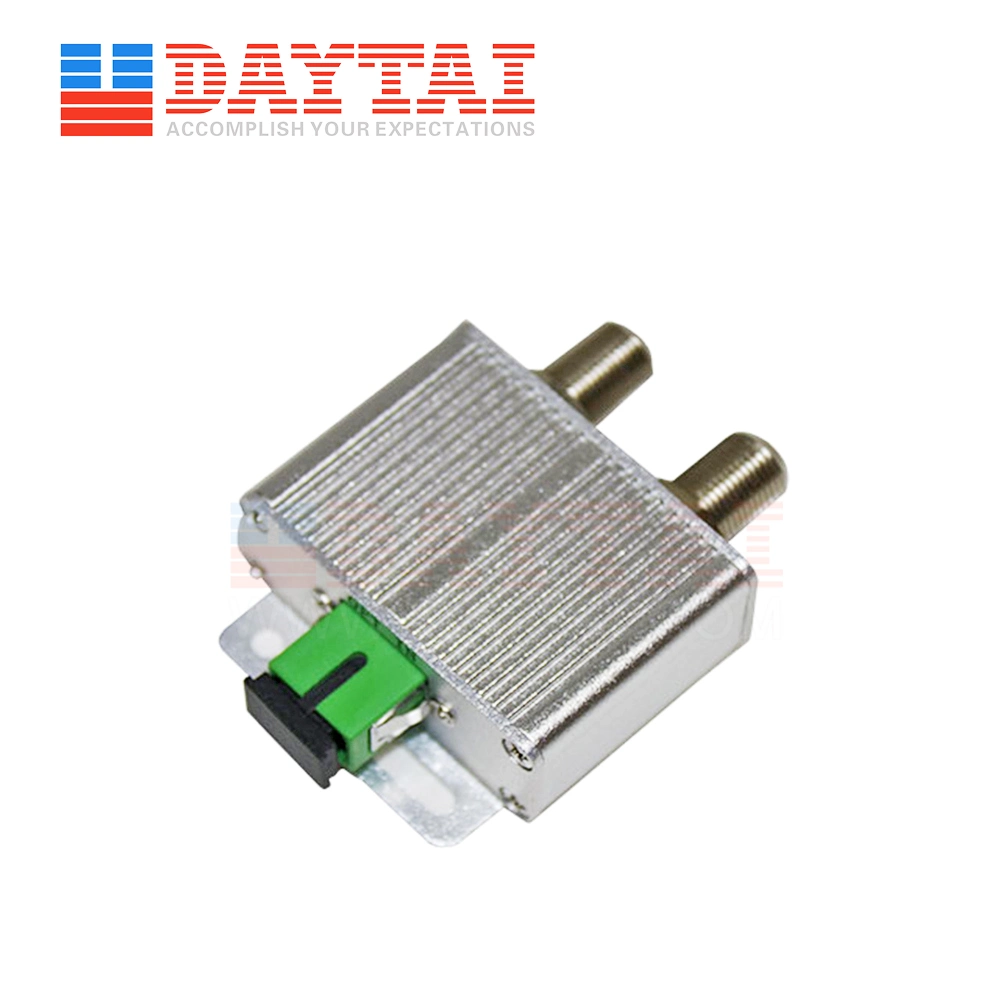 FTTH 2 Way Passive Single Mode Optical Fiber Cable Receiver for Digital TV