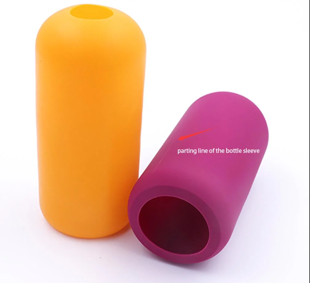 Glass Water Bottle with Soft Silicone Sleeve