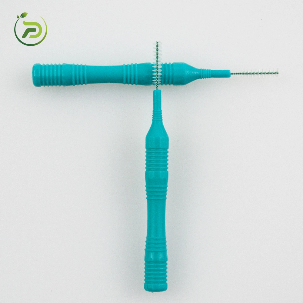 Wire Interdental Brush Dental Floss Pick Nylon Bristle Interdental for Teeth Cleaning Tooth Brush Stainless Steel