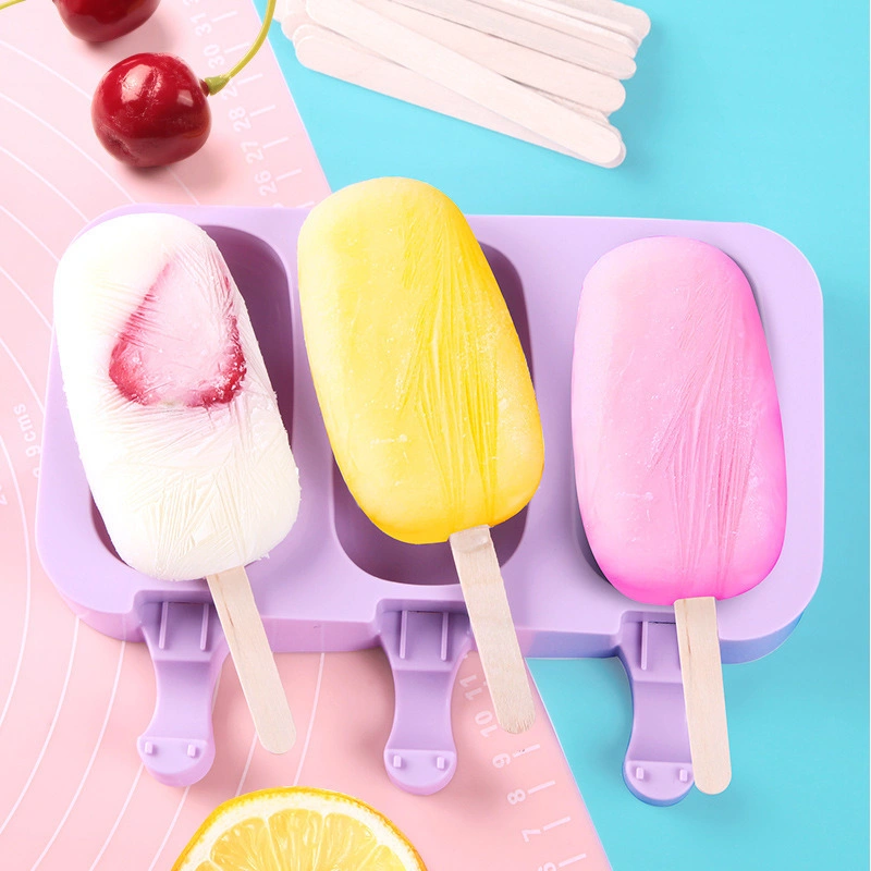 Silicone Ice Cream Mold Popsicle Ice Maker Mold Mi15815