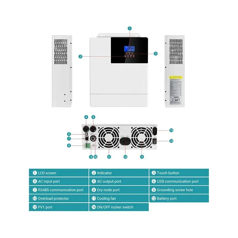 SREN Factory on/OFF Grid 3kw 5kw 48V Inversor Solar Híbrido