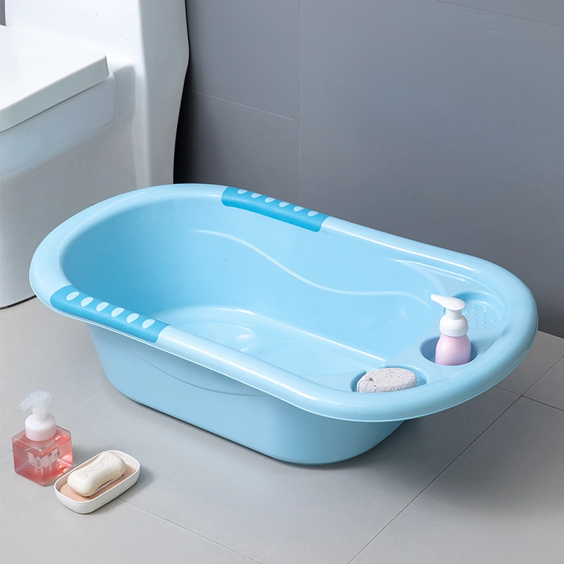 Newborn Portable Bathing Tub Kids Bathtub PP Plastic Baby Bath Tub