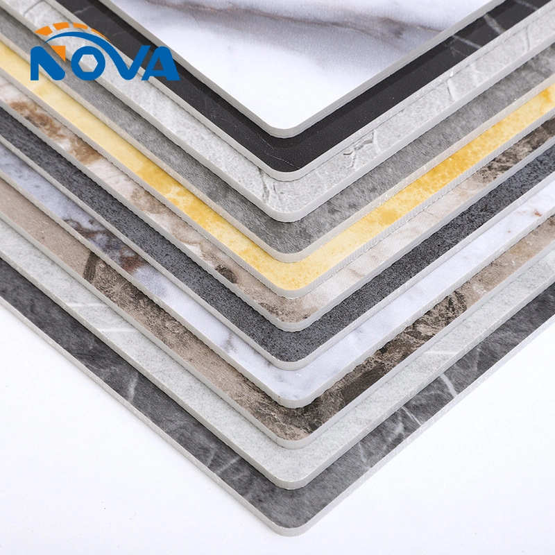 1220*2440mm Sheet Marble PVC Sheet UV Laminated Plastic Board