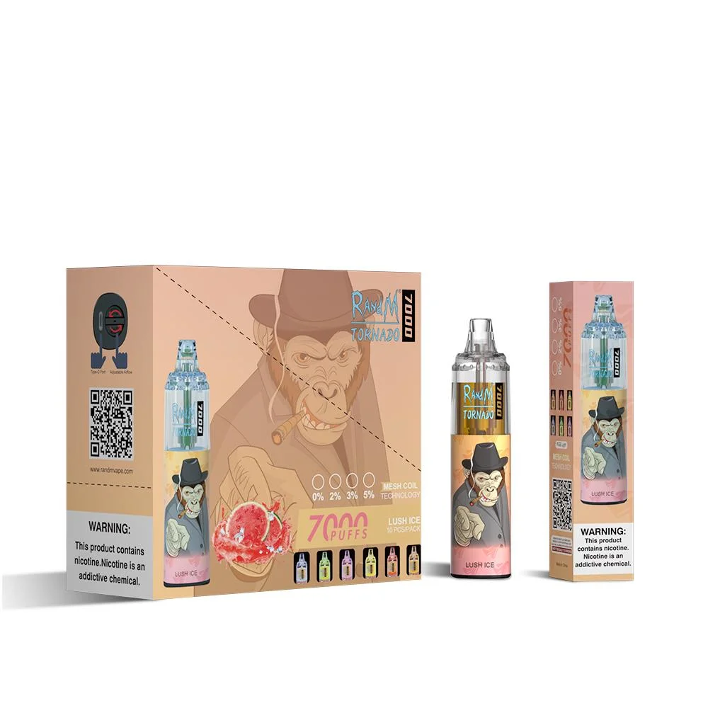 Fumot cigarrillo electrónico original Randm Tornado 7000 Puffs VAPE desechable