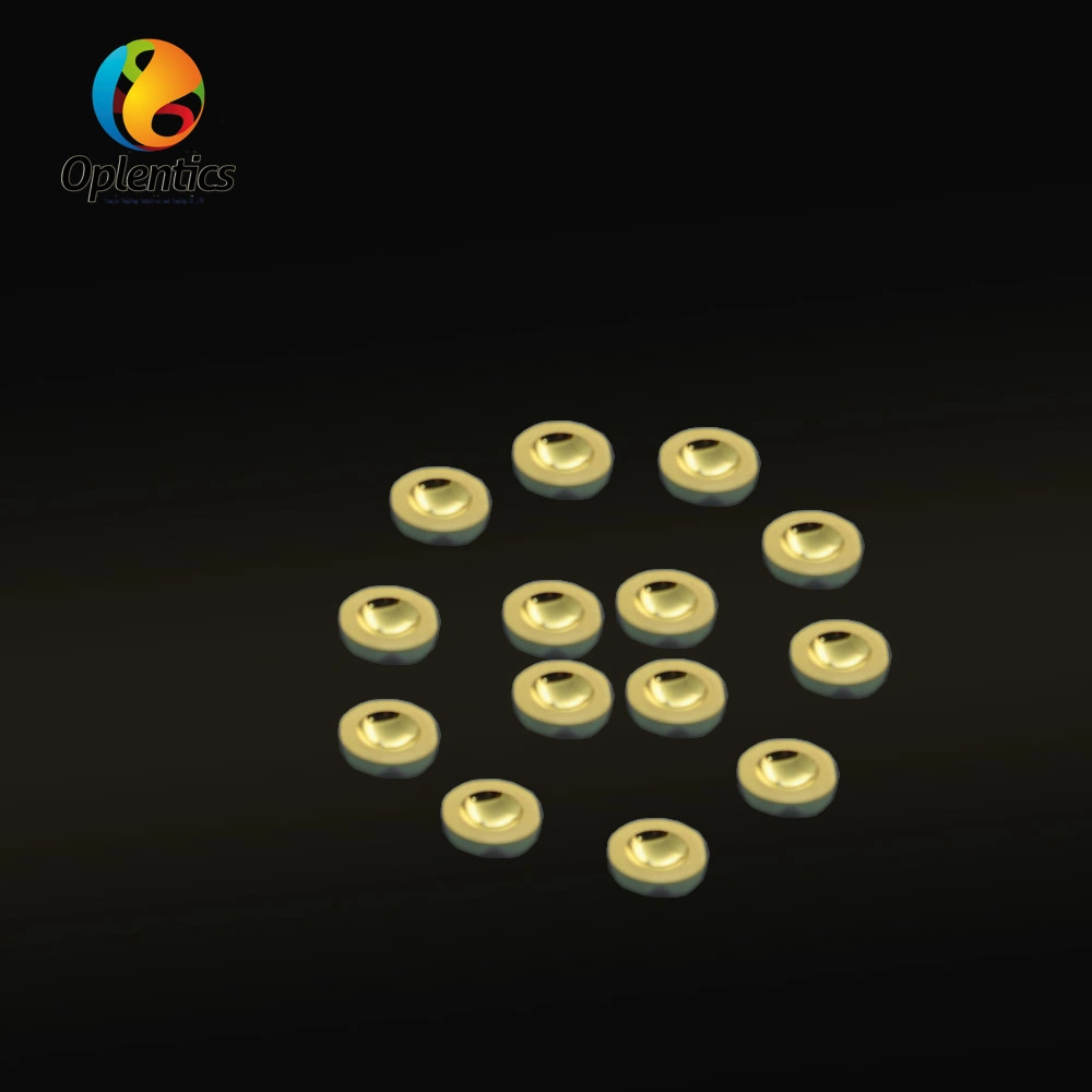 Metallic Coating Optical Glass Substrate Protective Gold Plano Concave Mirrors