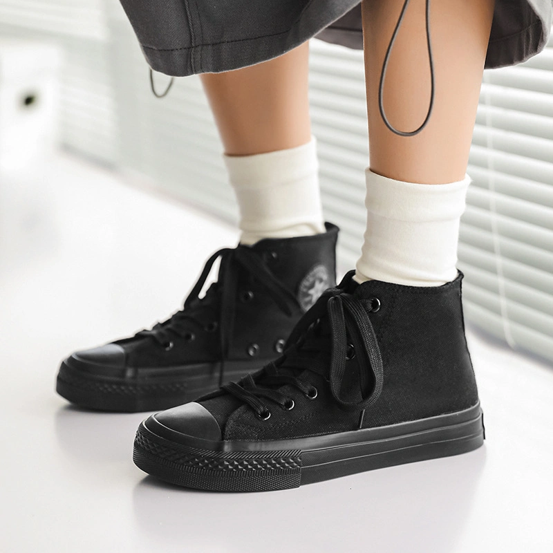 2023 Spring&Summer Youth Memory High Top Canvas Sneaker