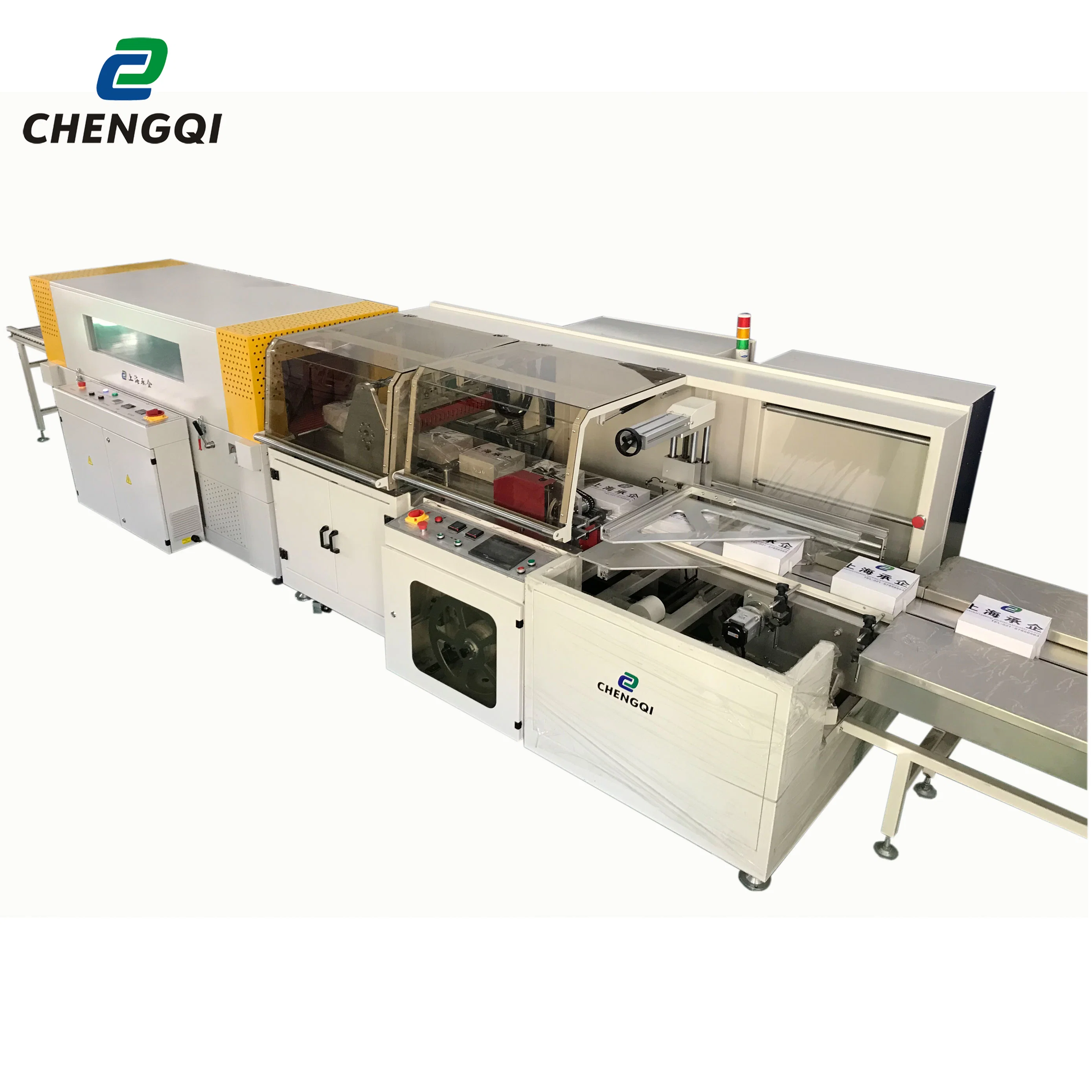 Patented Rotary Cross Seal Motion Shrink Wrapping Machine