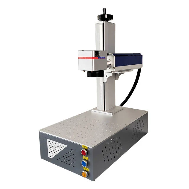 Raycus Desktop Integrated Fiber Laser Marking Machine Metal Plastic Laser Marker