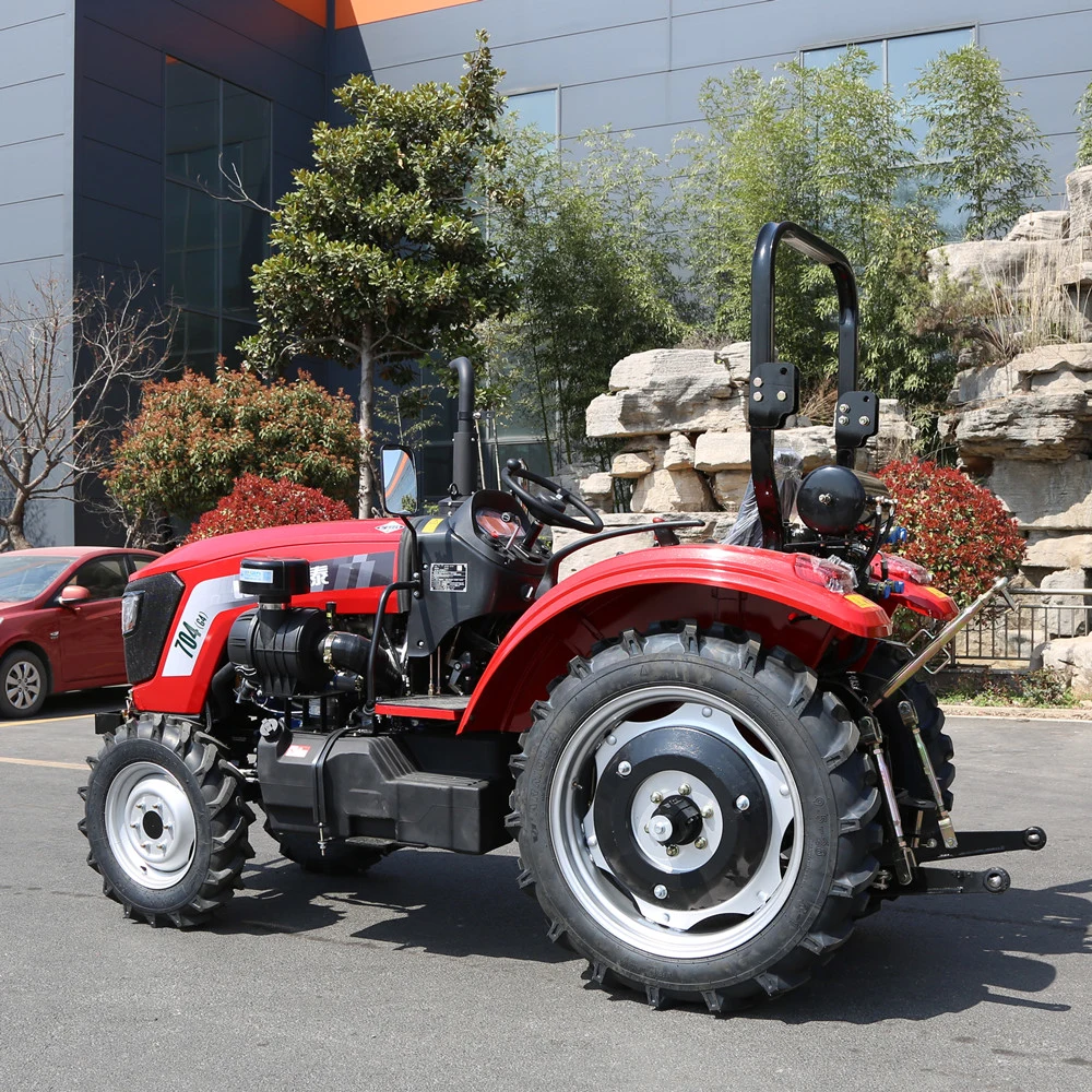 Large Torque Reserve 70HP 4X4 Chinese Farming Big Tractor for Agriculture Tractor