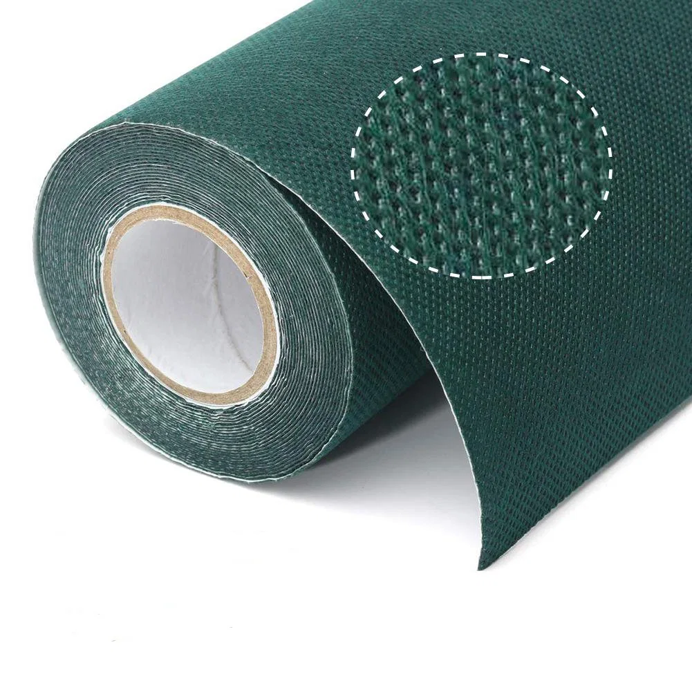 Non Woven Fabric Double Side Artificial Grass Tape Green Lawn Tape PVC Tape