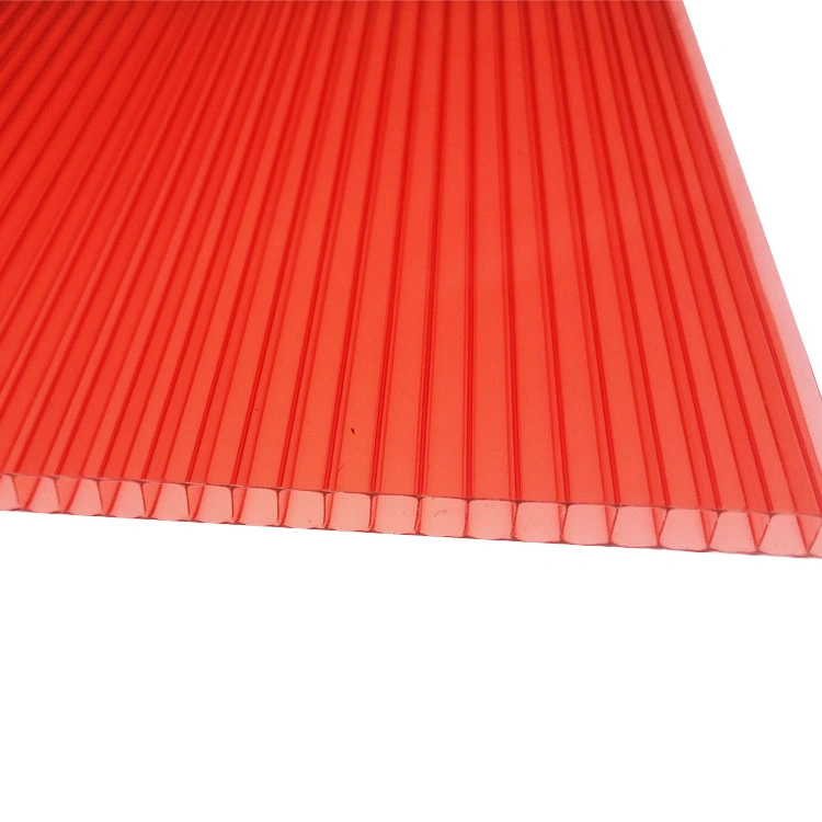 Bayer Materials Manufacturers Direct of Polycarbonate Hollow Sheet for Greenhouse